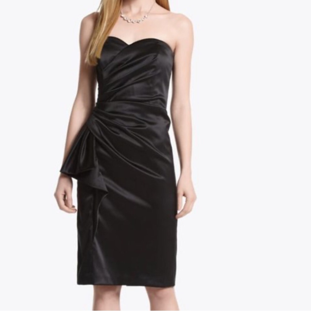 White House Black Market-Blk Sweetheart Neckline Strapless, Sheath Dress, SZ 08
